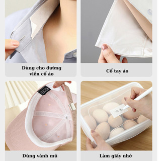 Cuộn dán cổ áo thấm mồ hôi chống bám bẩn. Cuộn băng keo 3M dán cổ áo, viền mũ, tay áo thấm mồ hôi