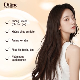 Combo gội xả phục hồi tóc hư tổn nặng Moist Diane Extra Damage Repair + Dry Shampoo
