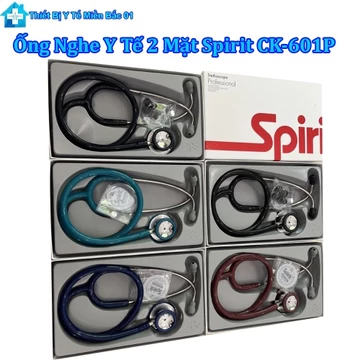 Ống Nghe Y Tế 2 Mặt Spirit CK-601P Đài Loan
