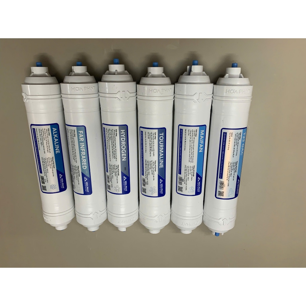 Lõi Chức Năng Hòa Phát Gồm T33 Maifan Tou Hydrogen Far Alkaline Giúp Cân Bằng PH Và Các Khoáng Chất Cho Nước....