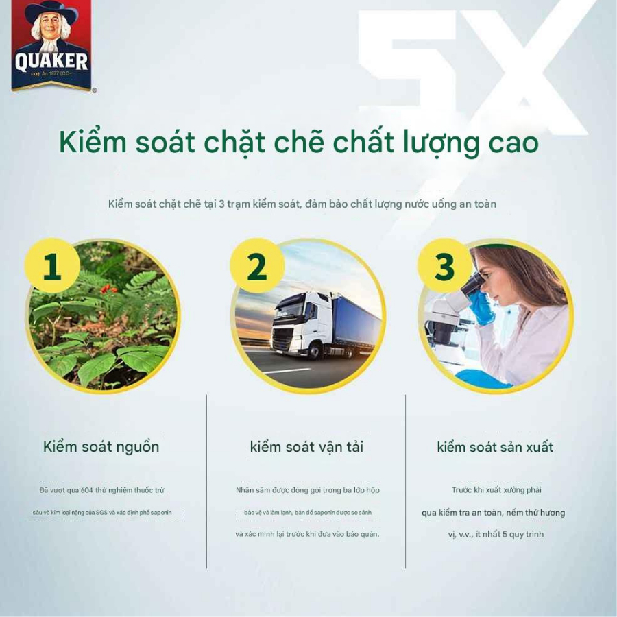 Nhân sâm cô đặc dưỡng khí phục hồi sức khoẻ - Đài Loan 18 gói/ Hộp
