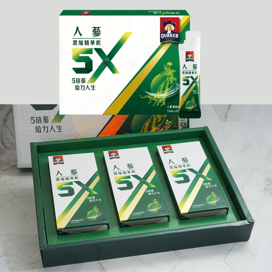 Nhân sâm cô đặc dưỡng khí phục hồi sức khoẻ - Đài Loan 18 gói/ Hộp