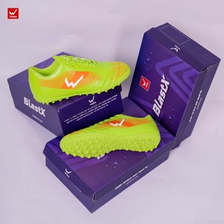 Giaỳ Bóng Đá Wika Blast X chính hãng,Chất liệu PU cao cấp - Bền bỉ,Đế TF cao su khâu full,Siêu Nhẹ