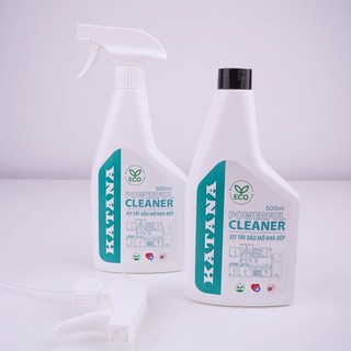 Xịt Tẩy Dầu Mỡ KATANA Cleaner 500ml - Làm Sạch Bóng Bếp Ga Bếp Từ Nồi Chiên 95% Tự Nhiên