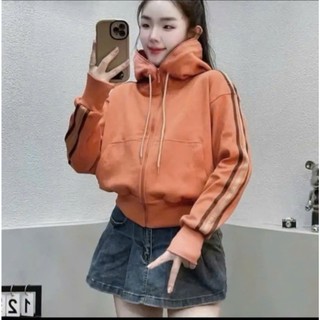 [TOP DOANH THU] Áo Khoác Nỉ Cho Nữ Có Nón To Liền Thân, Vải Mềm Mịn Đẹp, Dáng Lửng Mặc Chống Nắng Đi Chơi