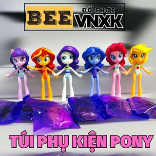 My Little Pony TÚI PHỤ KIỆN thời trang của những cô nàng Equestria, giao ngẫu nhiên BEEVNXK