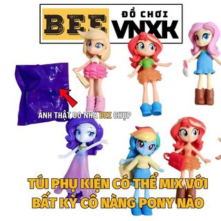 My Little Pony TÚI PHỤ KIỆN thời trang của những cô nàng Equestria, giao ngẫu nhiên BEEVNXK