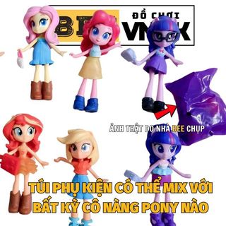My Little Pony TÚI PHỤ KIỆN thời trang của những cô nàng Equestria, giao ngẫu nhiên BEEVNXK