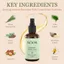 Xịt mọc tóc hương thảo NOOR HAIR Rosemary Growth Spray rụng tóc dành cho tóc hư tổn