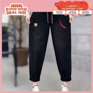 [ẢNHTHẬT] Quần Jean Nữ Quần Bò Nữ Kiểu Dáng Baggy Chất Mềm Mịn Dày Dặn Có Dây Rút Đi Học-Q10 BÒ GIẤY