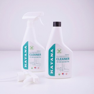 Combo 2 Chai Xịt Tẩy Rửa Đa Năng Nhà Bếp Và Nhà Tắm KATANA Cleaner (2 x 500ml)