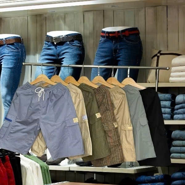 Quần Short Nam Túi Hộp Vải Cotton -Thoáng mát (40 đến 95kg)