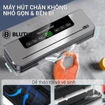 MÁY HÚT CHÂN KHÔNG gia đình bản nâng cấp có lưỡi cắt, khử trùng bằng tia UV, tự động hút và hàn túi — ảnh 2