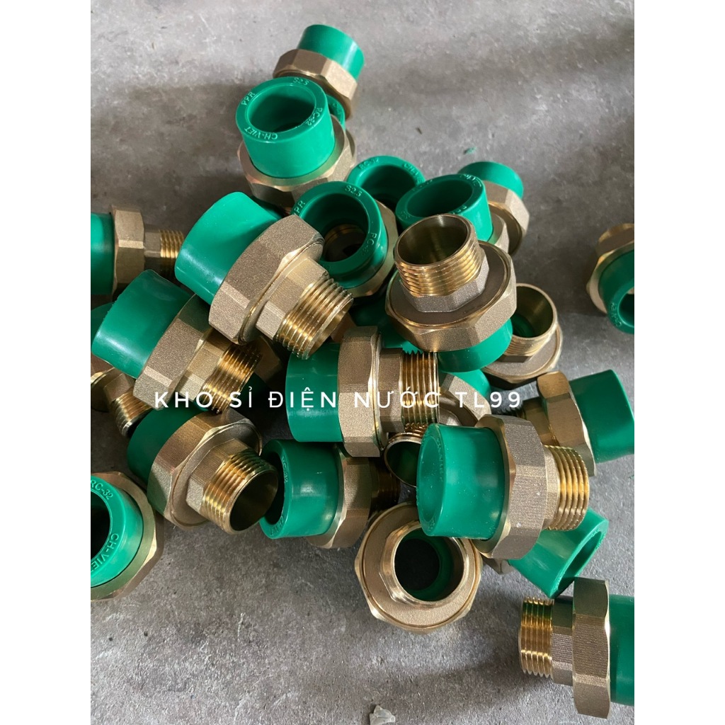 Rắc co ren ngoài 25, 32, 40, 50- Rắc co nhiệt PPR | Shopee Việt Nam