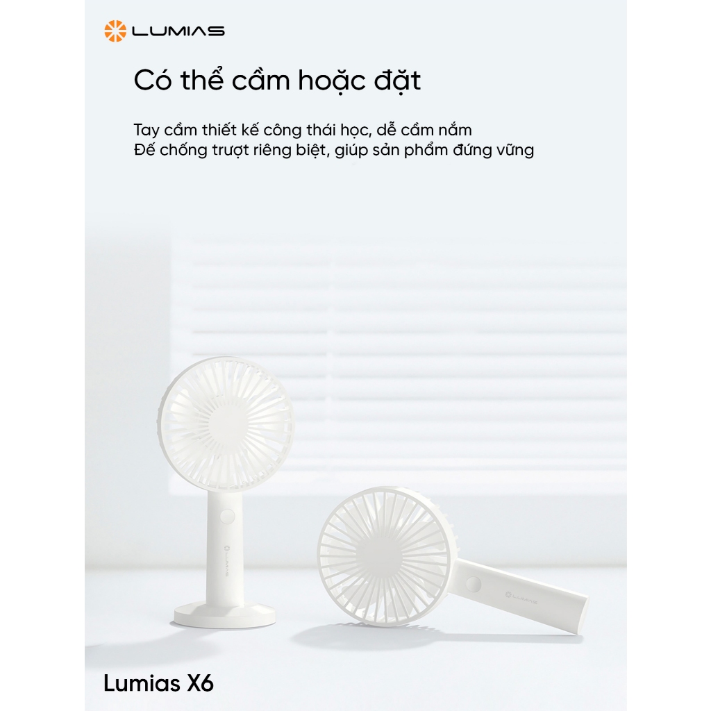 Ảnh Quạt cầm tay Lumias X6 4