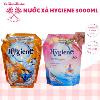 [ CHÍNH HÃNG 3000ML ] Nước Giặt Túi Hygiene Lưu Hương Nước Hoa 3000ml Xài Siêu Tiết Kiệm - CÔ THƯ MARKET