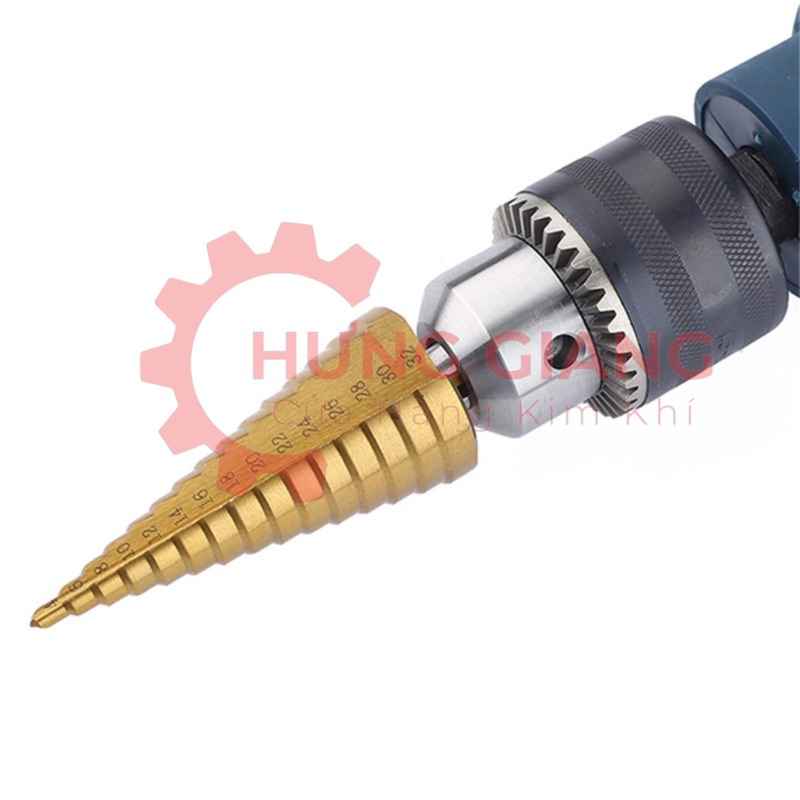 Mũi Khoan Tháp Chuôi Lục Giác Chất Liệu Titan Siêu Cứng Đủ Cỡ