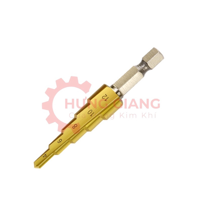 Mũi Khoan Tháp Chuôi Lục Giác Chất Liệu Titan Siêu Cứng Đủ Cỡ
