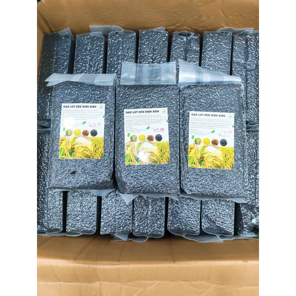 Gạo Lứt Đen Dẻo Điện Biên Thơm Ngon (1Kg Loại đặc biệt)