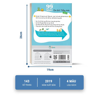 Sách 99 Ngày Em Giỏi Tiếng Anh Lớp 3 Kèm App Học Online - Theo Chương Trình Mới Nhất