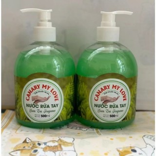 Nước rửa tay Canary nhiều mùi hương chai 500ml