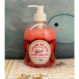 Nước rửa tay Canary nhiều mùi hương chai 500ml