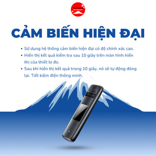 Máy Thổi Nồng Độ Cồn Di Động Nhỏ Gọn Cho Kết Quả Nhanh Chóng(Hàng Nhật Sách Tay)số lượng có hạn