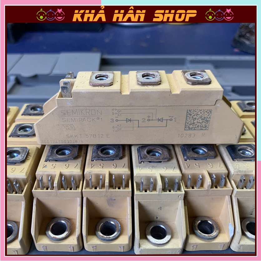 SCR gắn máy hàn cell pin, Thyristor Semikron/Sanrex của Đức, Nhật, hàng ...