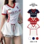 Set đồ nữ Thể Thao Áo body và Quần bí REDFLAG FFCLUB MIX chất liệu Cotton co giãn