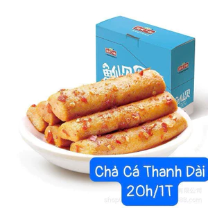 combo 2 cai c.hả c.a”” ăn liền dạng thanh vị hơi cay gói 18gr