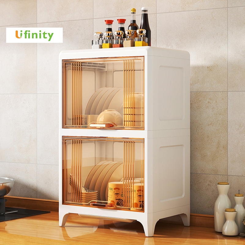 Lifinity Giá Để Bát Đĩa Có Khay Thoát Nước - Tủ Nhà Bếp Sắp Xếp Gọn, Chống Bụi Hiệu Quả