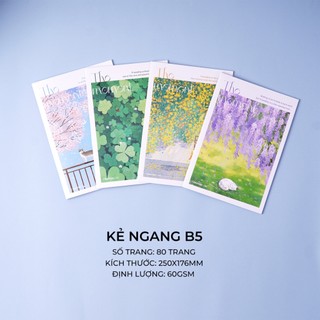 Combo 5/10 Vở Kẻ Ngang The Moment Classmate Vở Viết 80/120/200 Trang, Vở Kẻ Ngang Có Chấm Vở Ghi Chép