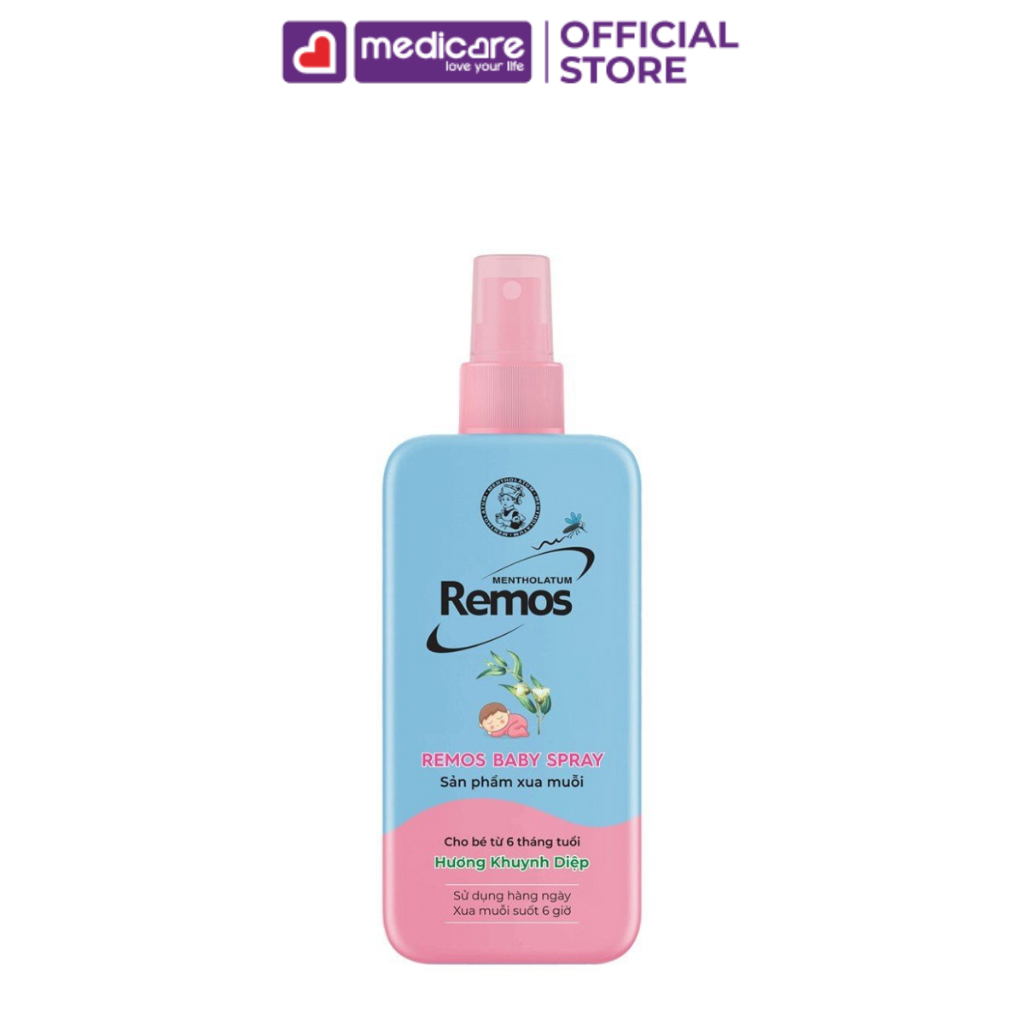 Xịt chống muỗi Remos chai 150ml