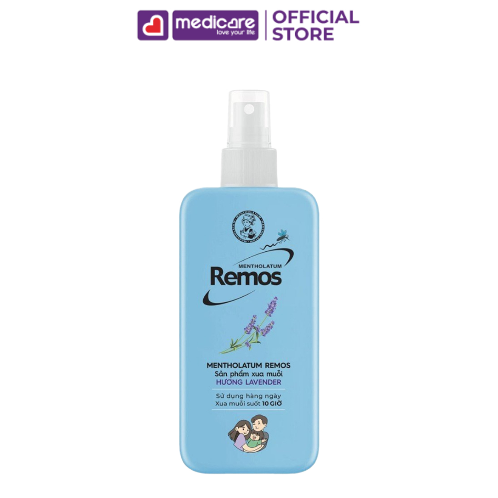 Xịt chống muỗi Remos chai 150ml