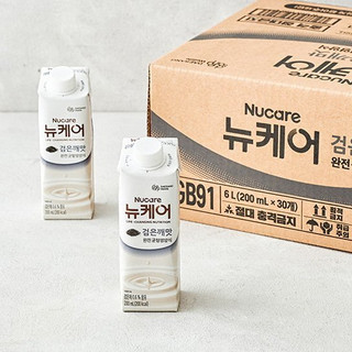 Sữa dinh dưỡng Nucare vị mè đen Nucare Black Sesame 200ml thùng 30 hộp (100% đạm thực vật) Daesang Wellife