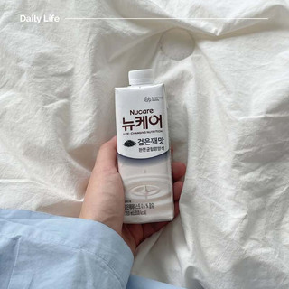 Sữa dinh dưỡng Nucare vị mè đen Nucare Black Sesame 200ml thùng 30 hộp (100% đạm thực vật) Daesang Wellife