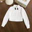 Áo sơ mi trơn cho nữ thiết kế dáng lửng chất cotton thô Twenty.Five AH119 (kèm hoa trà)