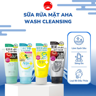 Sữa Rửa Mặt AHA  Nhật Bản Làm Sạch Sâu Sáng Da, Dưỡng Ẩm