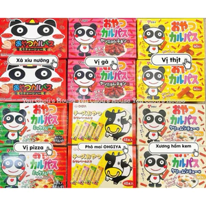 Xúc xích hun khói salami gấu trúc mini Nhật Bản