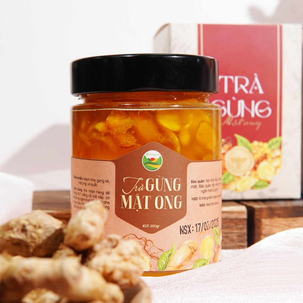 Ảnh Trà gừng mật ong Mộc Hương Sơn hũ 280ml - giữ ấm, tăng cường sức khỏe 1