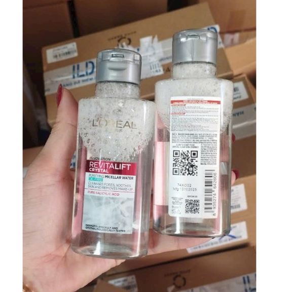Ảnh Nước Tẩy Trang Loreal Paris Micellar Water 3-in-1 400ml 4