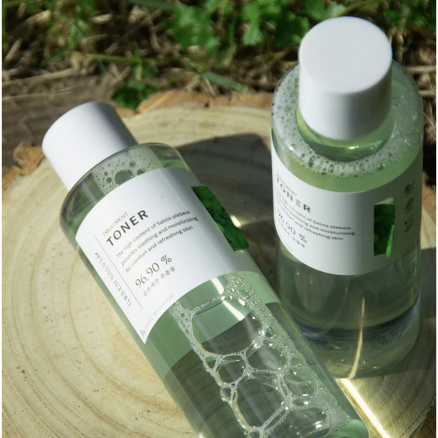 Ảnh Toner Thuần Chay Giảm Mụn, Giảm Kích Ứng MEIDEME Green Salvia Treatment Toner 200ML 4