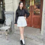 Áo sơ mi nữ tơ xốp babydoll dài tay A2464 Kymie