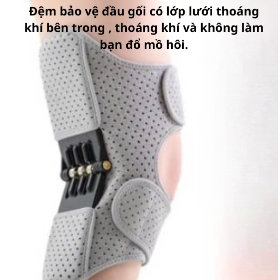 Thiết bị hỗ trợ khớp gối & tăng cường bảo vệ khớp gối thoáng khí