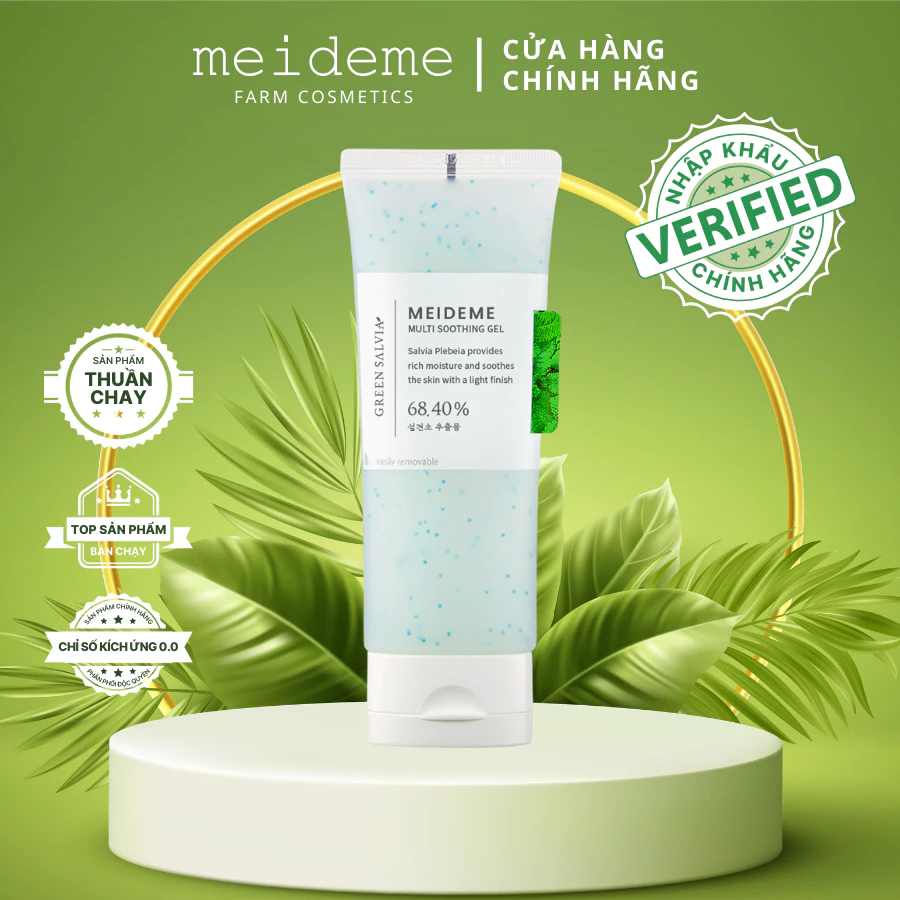 Ảnh Kem Dưỡng Meideme Green Salvia Multi Soothing Gel 70ml 1