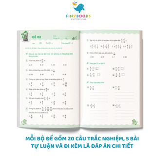 Sách - Tham khảo lớp 5 - 50 Đề Tăng Điểm Nhanh Toán Lớp 5 - Theo Chương Trình Mới