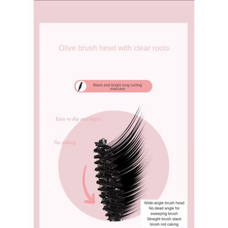Mascara SVMY Chống Thấm Nước,Chống Mồ Hôi,Dày,Cong Và Không Bị Ẩm Mắt Màu Đen