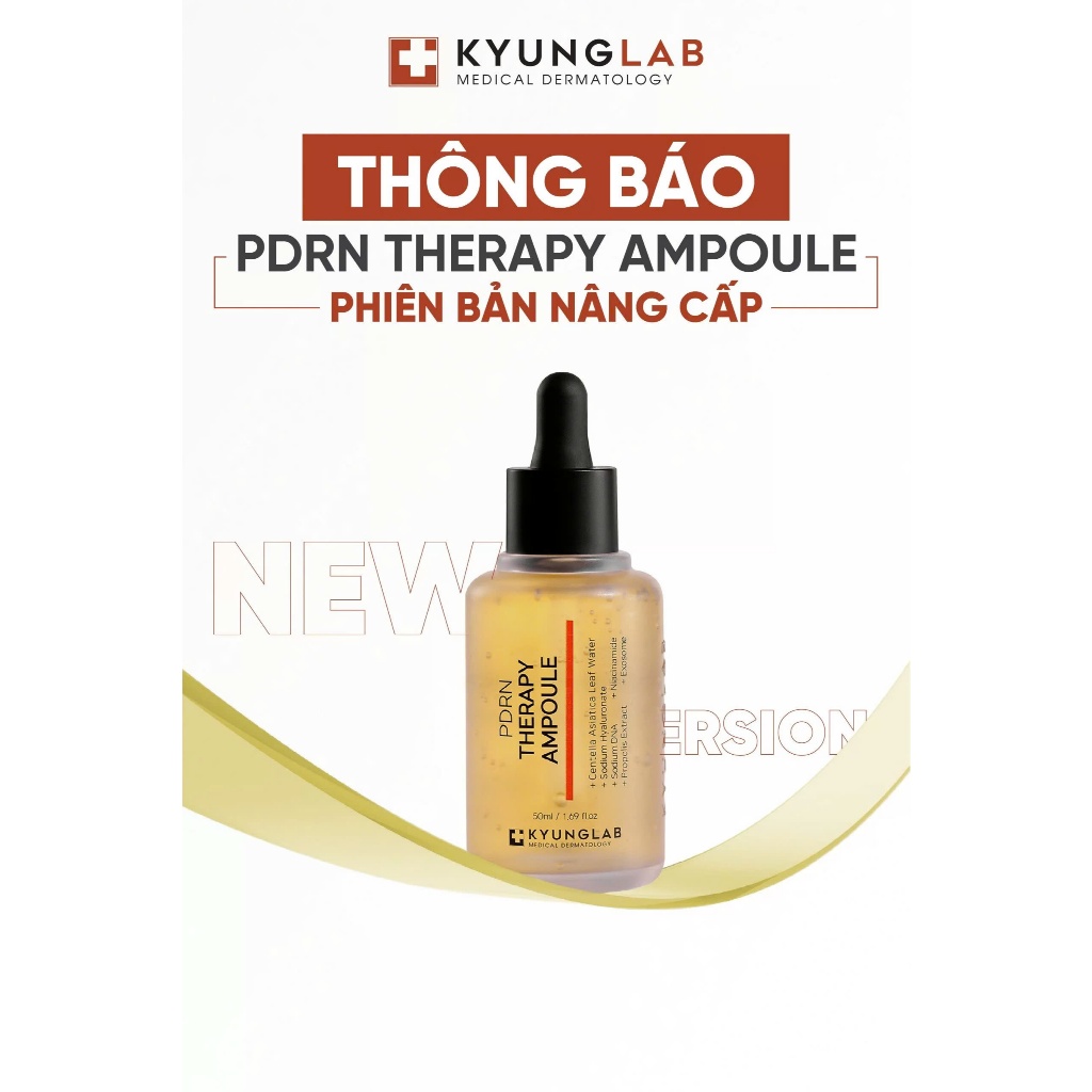 Serum PDRN phục hồi, giảm lão hóa da KYUNGLAB PDRN THERAPY AMPOULE 50ML