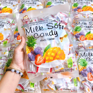 Kẹo Dẻo Mềm Thái Lan Milk Soft Candy Trái Cây/ Trà sữa 320g - CÔ THƯ MARKET