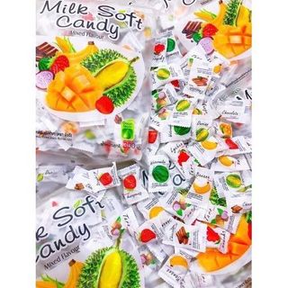 Kẹo Dẻo Mềm Thái Lan Milk Soft Candy Trái Cây/ Trà sữa 320g - CÔ THƯ MARKET